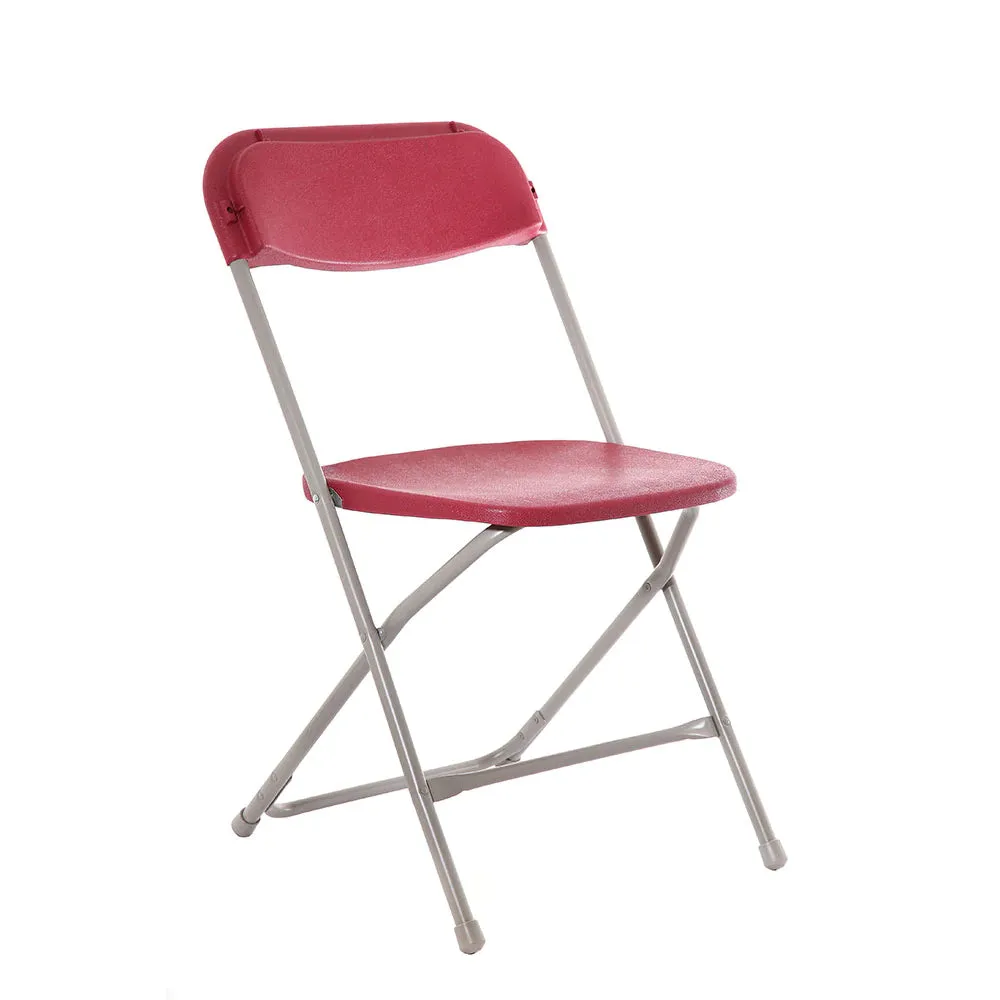 112 x Classic Straight Back Folding Chair   Trolley Bundle