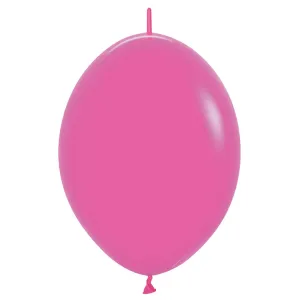 12 inch SEMPERTEX LINK-O-LOON DELUXE FUCHSIA