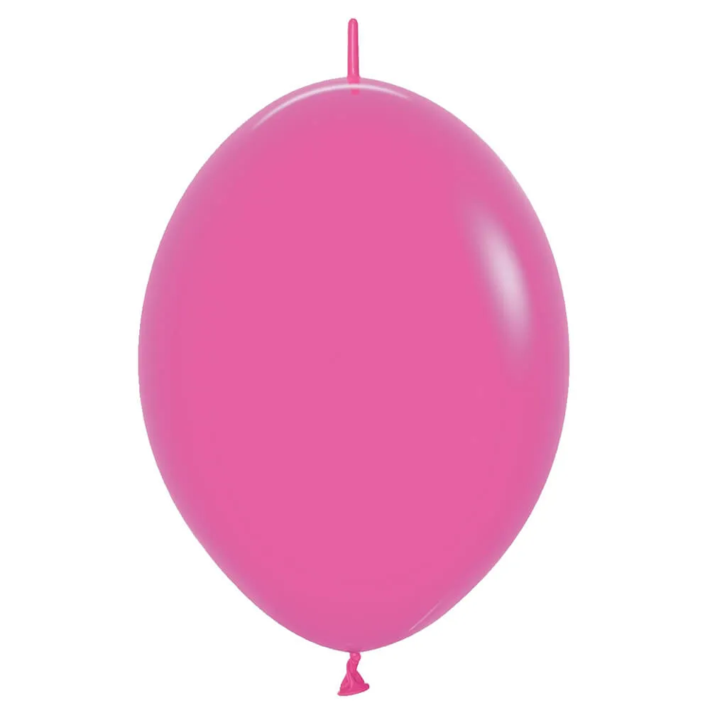12 inch SEMPERTEX LINK-O-LOON DELUXE FUCHSIA