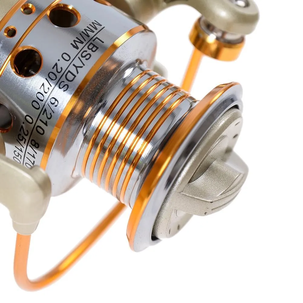 12BB Metal Spool Spinning Fishing Reel
