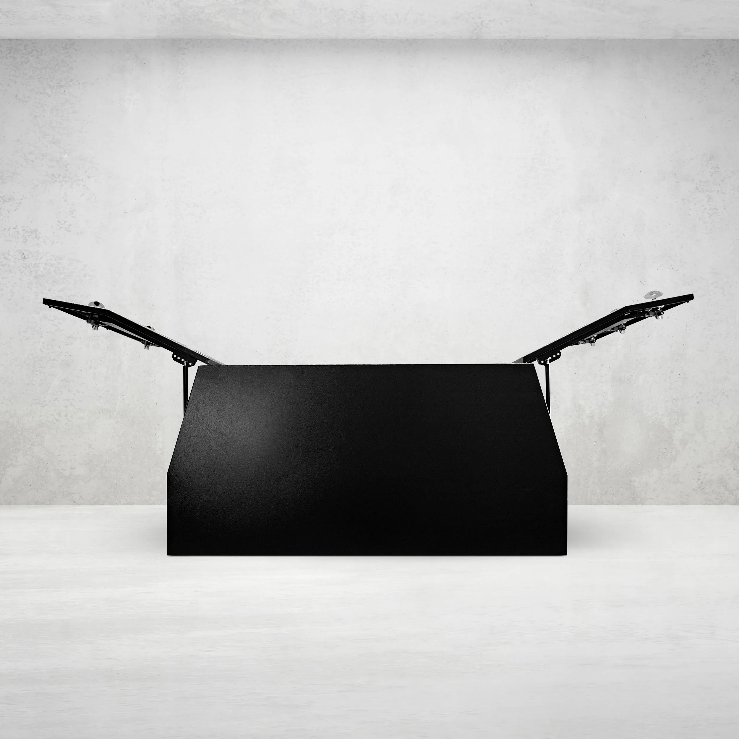 1800mm Aluminium Canopy DS - Black