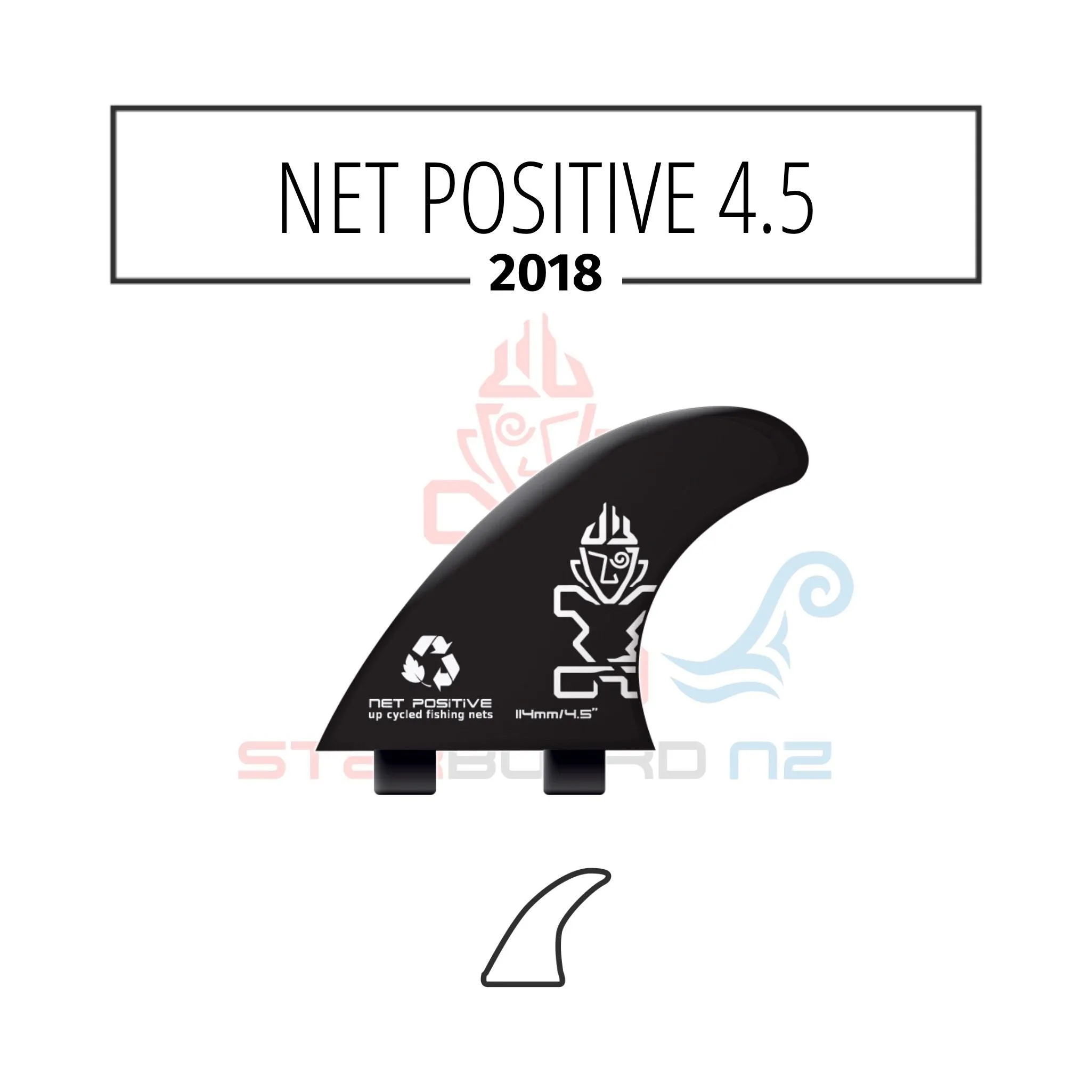 2018 STARBOARD SUP FIN M4.5 NET POSITIVE