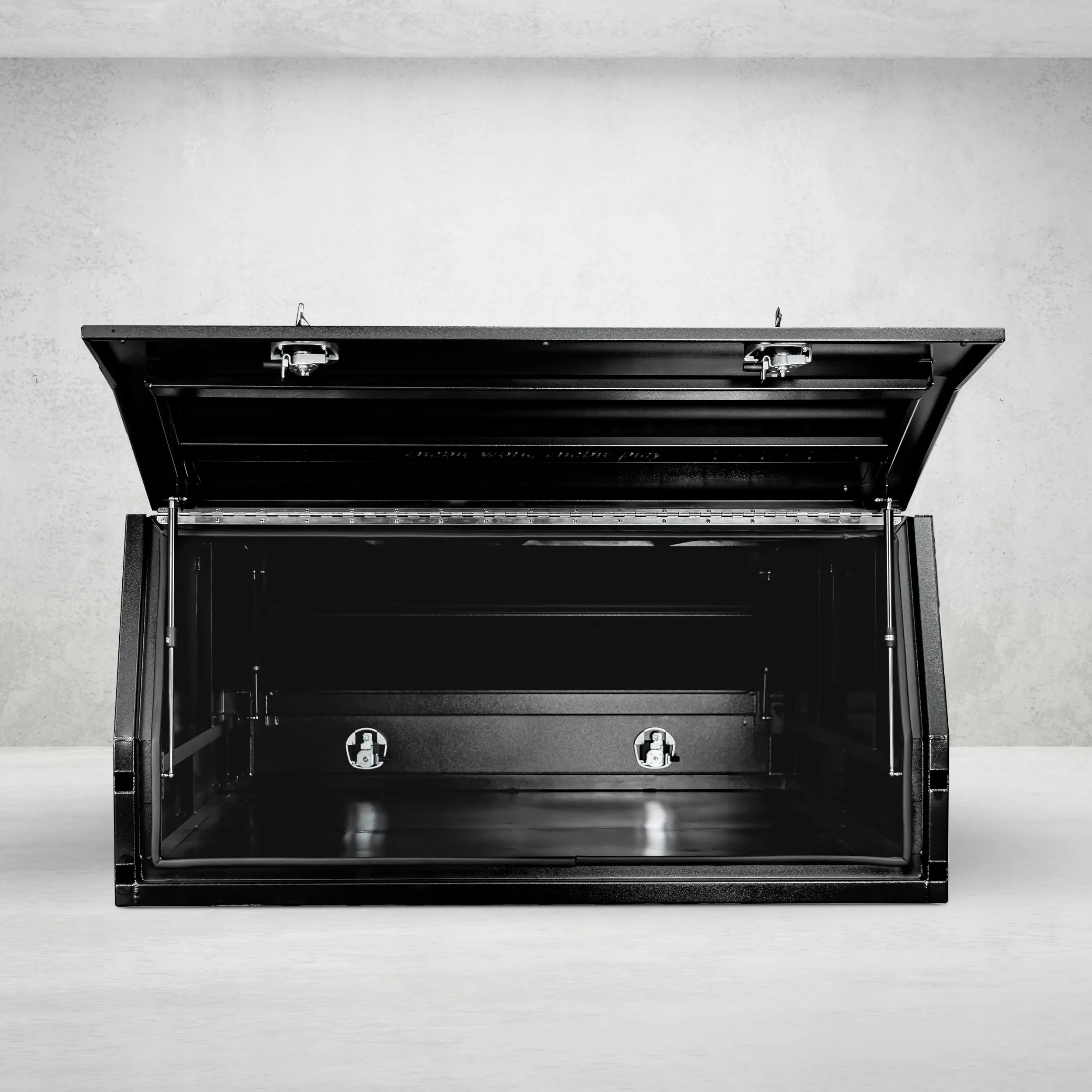 2100mm Aluminium Canopy - Black