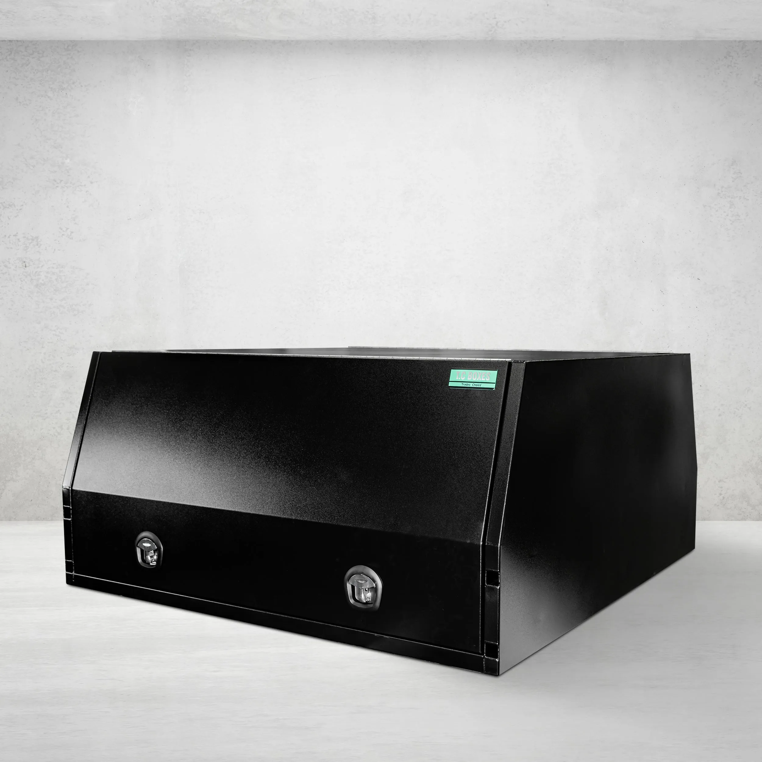 2100mm Aluminium Canopy - Black