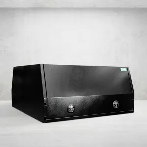 2100mm Aluminium Canopy - Black