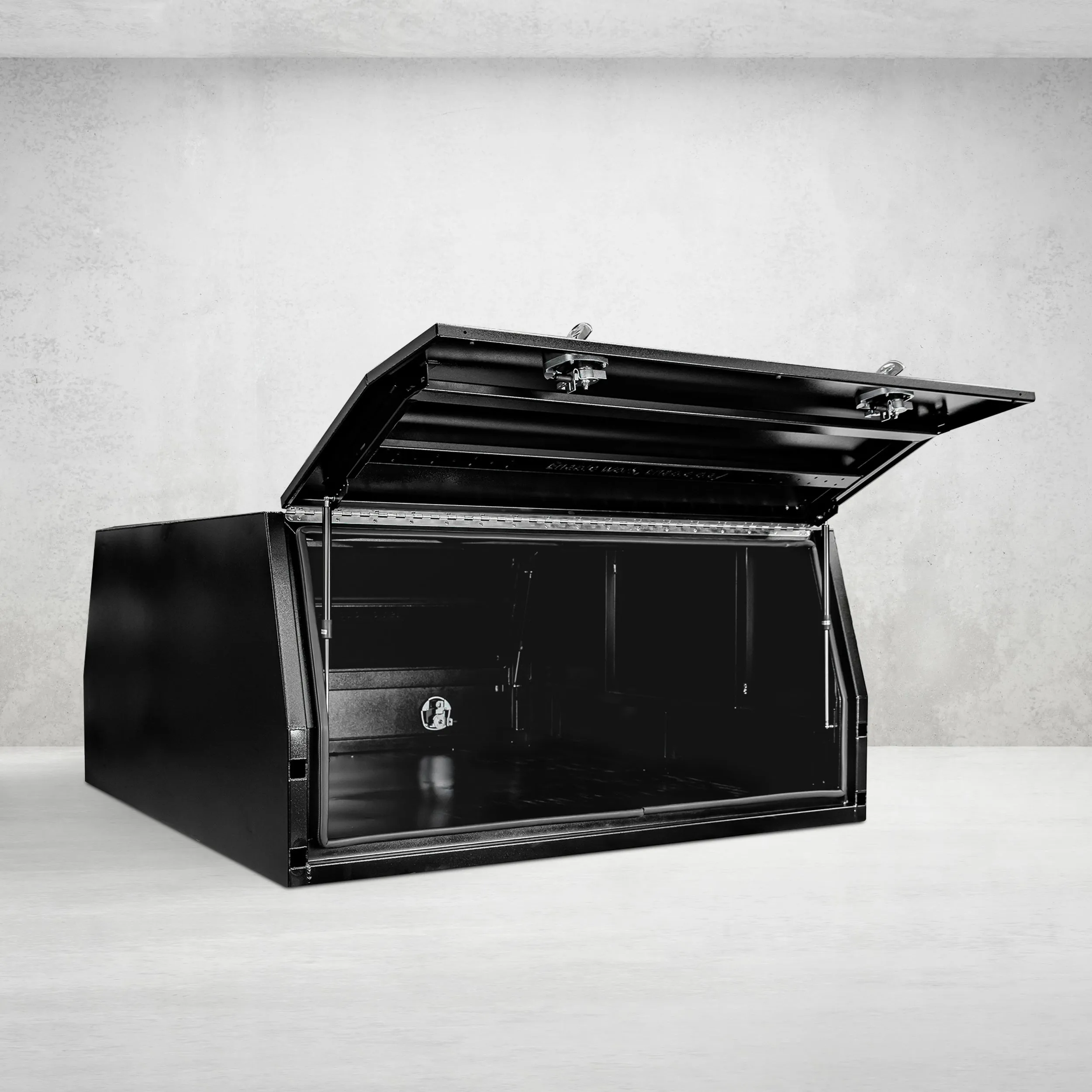 2100mm Aluminium Canopy - Black