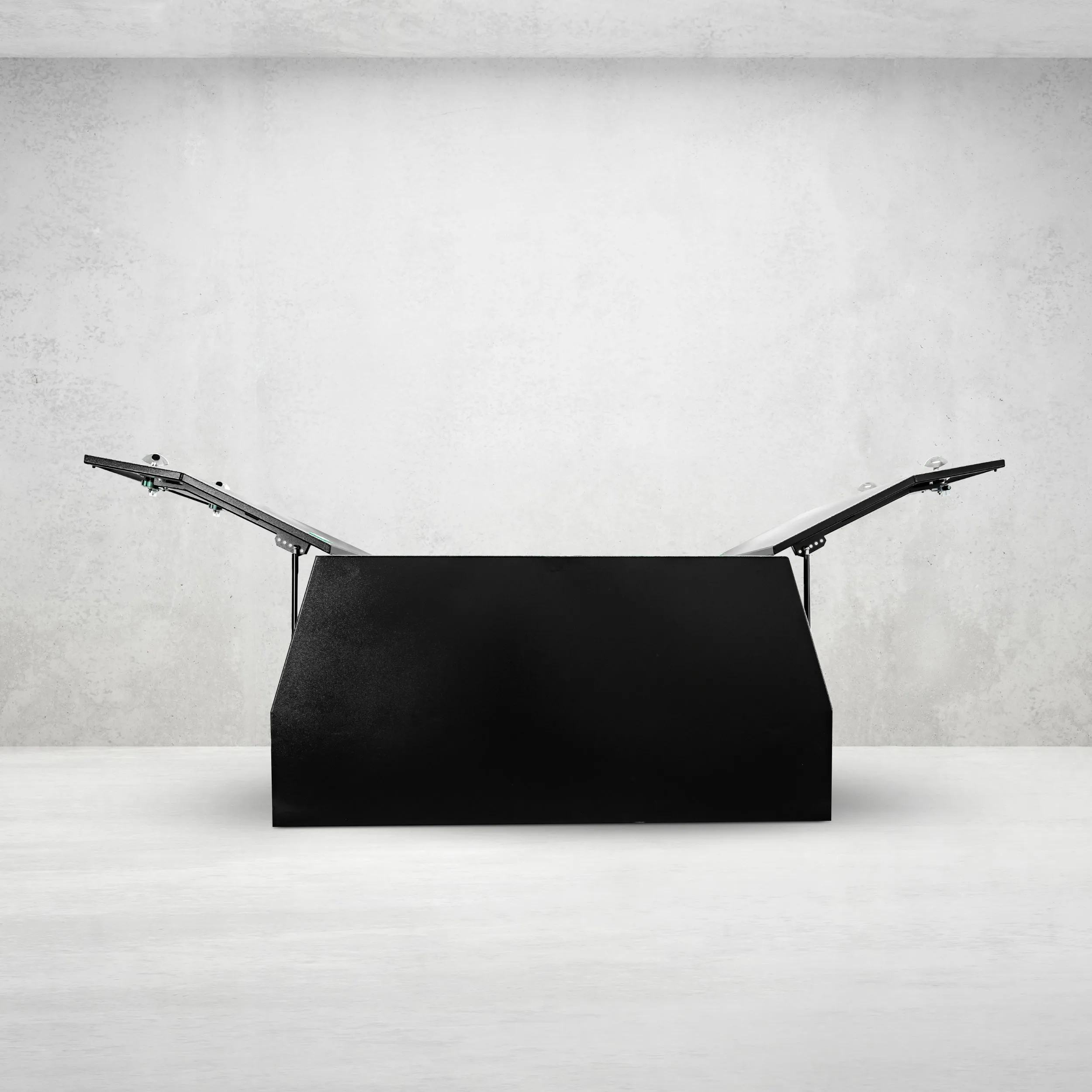 2100mm Aluminium Canopy - Black