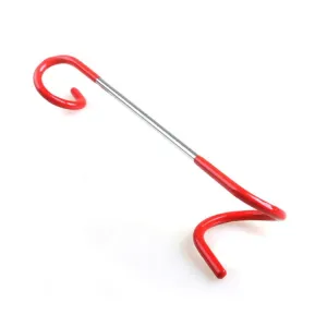 27CM Outdoor Portable Light/Bag/Cloth Hanging Hook Tent Beach Camping Tents Pole Accessories Alloy Hooks, Color Random Delivery