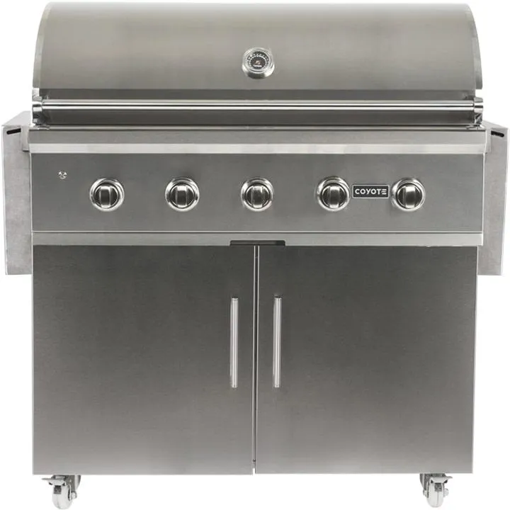 30" Flat Top Grill Cart