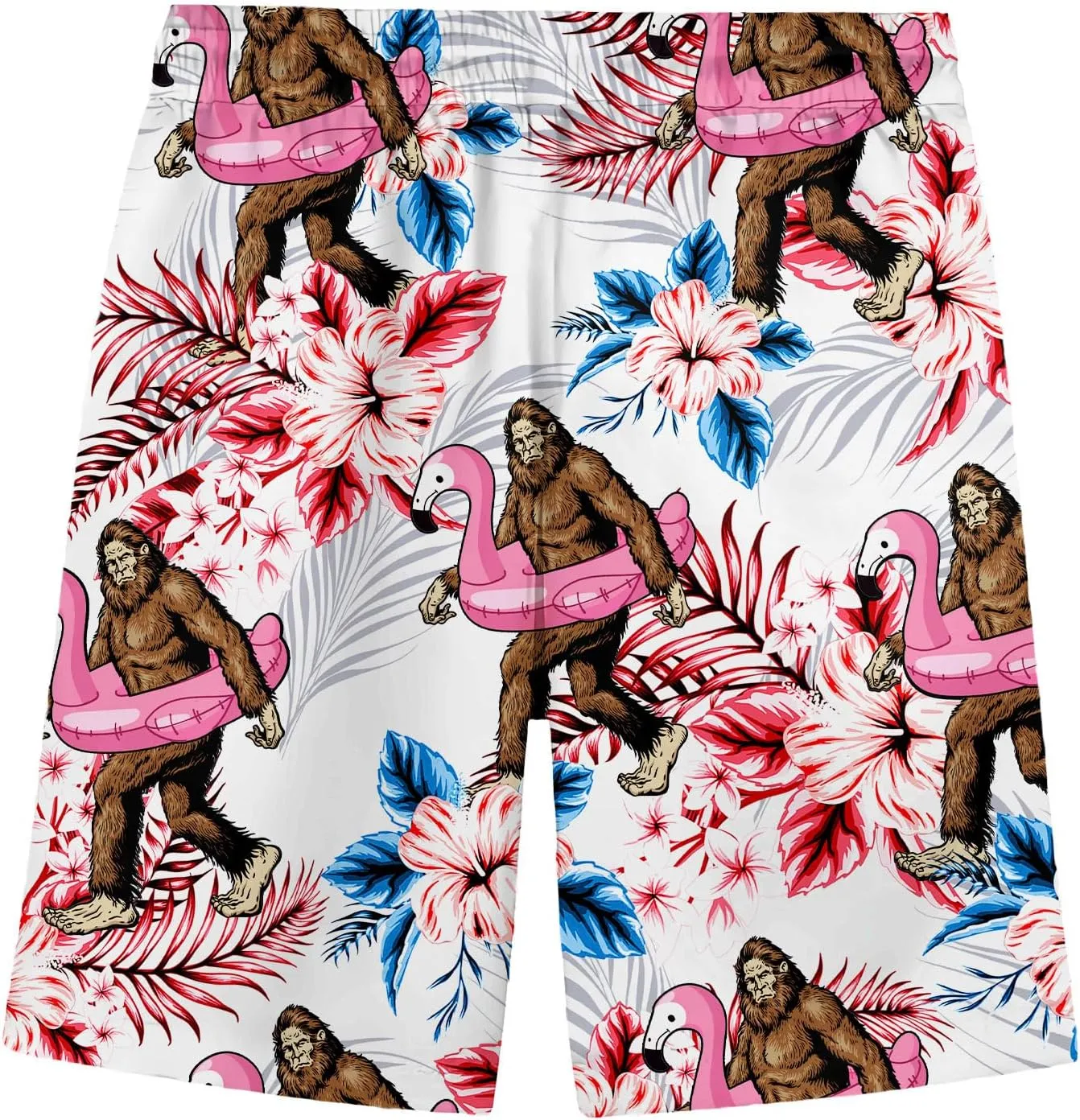 ACEPrints Funny Hawaiian Shorts for Men Casual Shorts Men Retro Hawaiian Mens Shorts Swim Shorts for Men Mens Swim Trunks