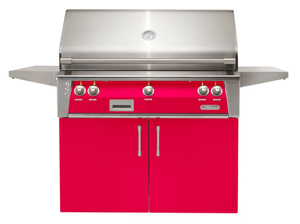 Alfresco ALXE 42-Inch Freestanding Grill With Rotisserie