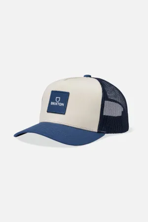 Alpha Block NetPlus MP Trucker Hat - Joe Blue/White