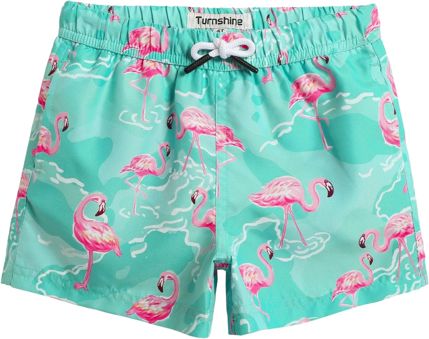 Boys Swim Trunks Toddler Swim Shorts with Mesh Lining Quick Dry Board Shorts Kids Bathing Suits Swimwear for 2-16T