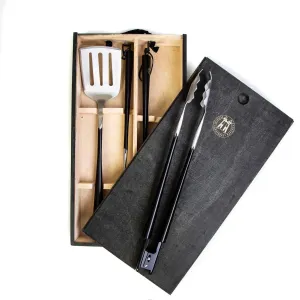 Carbon 6, 4-Piece Grill Set