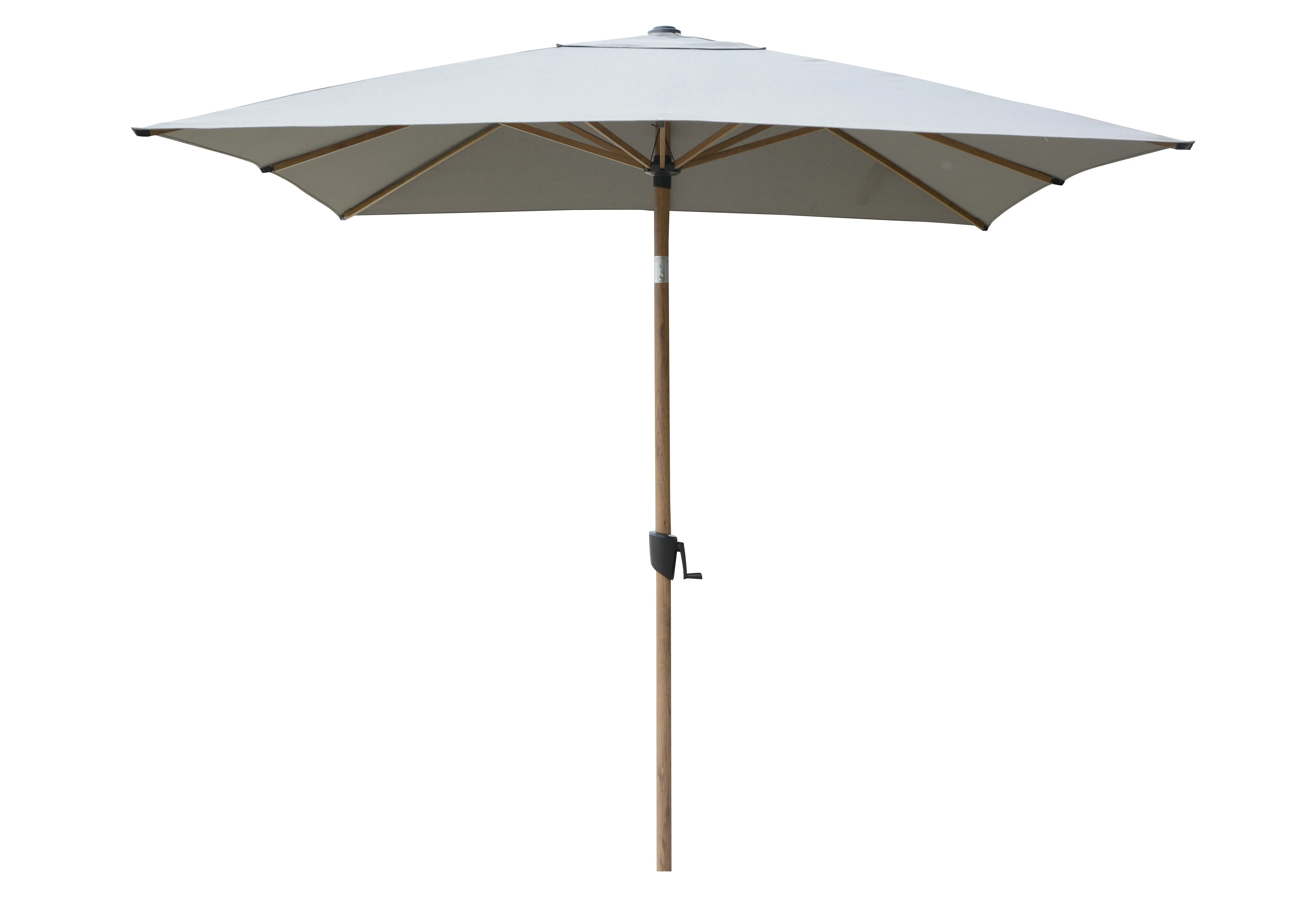 Casualife - 8' SQ Market Umbrella - Granite Base with wheels Included