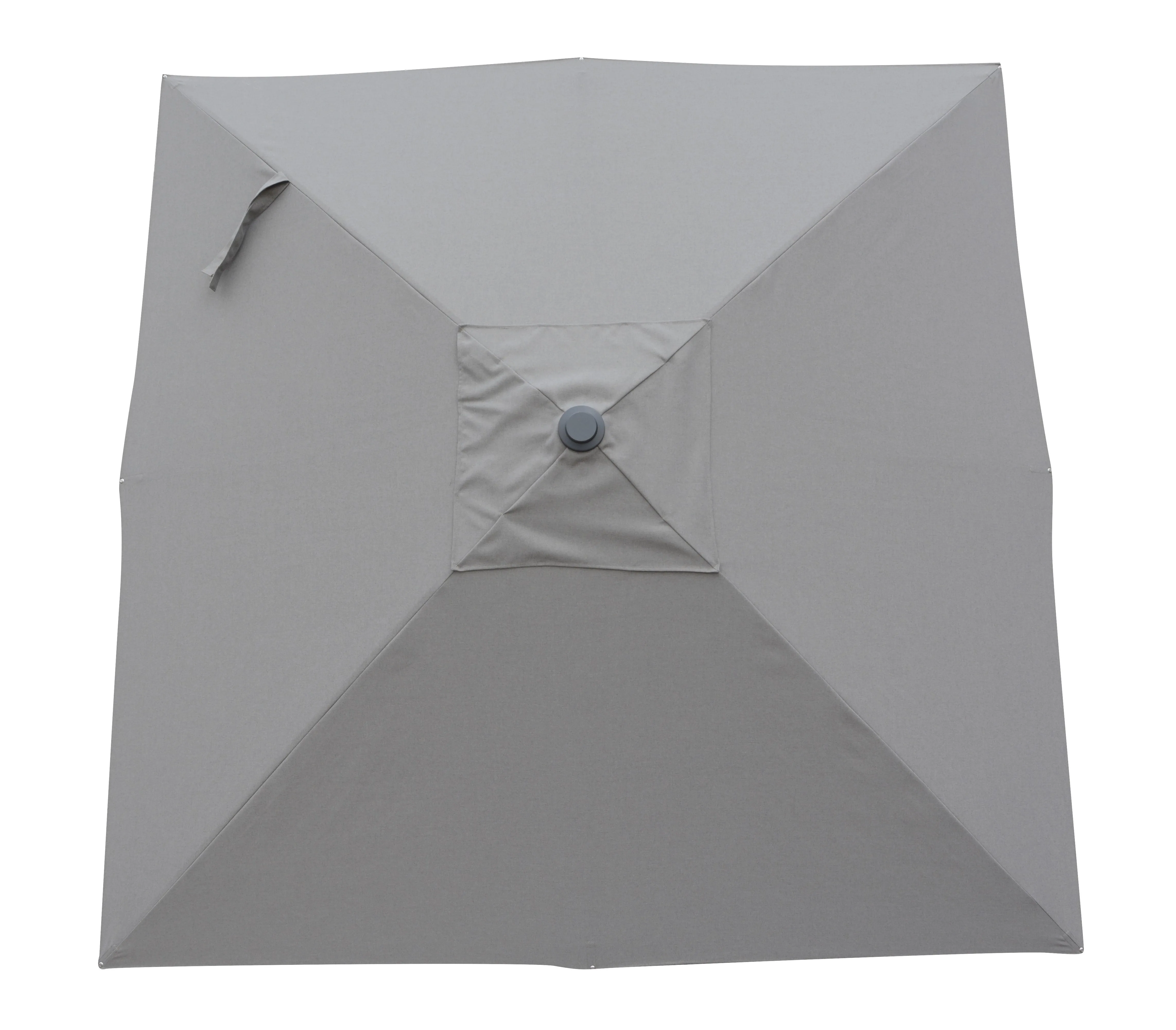 Casualife - 8' SQ Market Umbrella - Granite Base with wheels Included