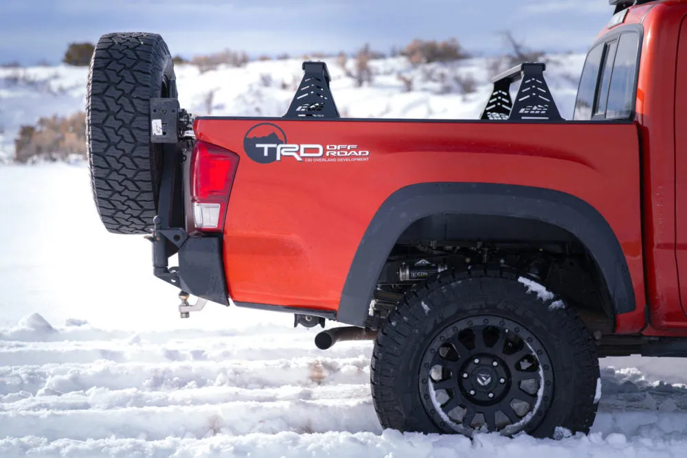 CBI Overland Bed Rack Bars For Tacoma (2016-2023)