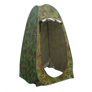 Clothes Changing Bathing Tent with Window, Single, Size: 190x120x120cm (Camouflage)