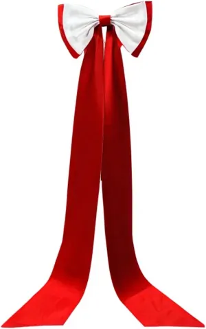 Detachable Bow with 59" Train for Dress Women