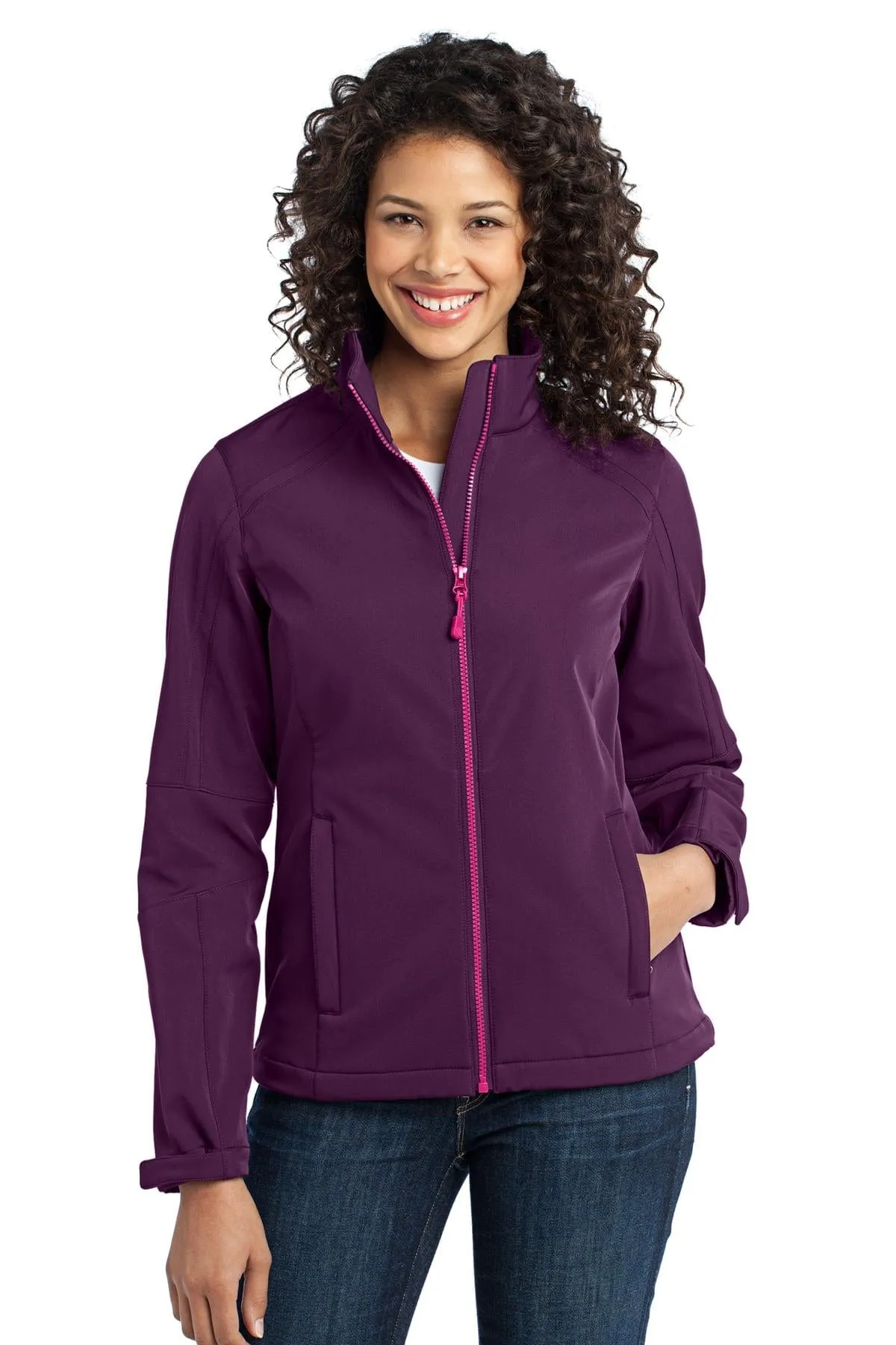 DISCONTINUED  Port Authority ®  Ladies Traverse Soft Shell Jacket. L316