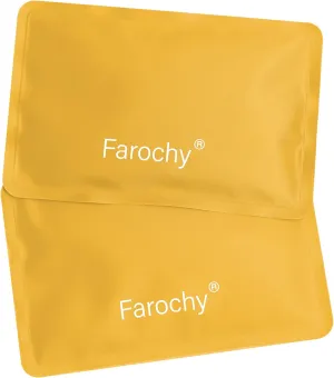 Farochy Reusable Ice Packs for Lunch Boxes - 2PCS Soft Ice Packs Freezer Packs for Cooler Gel Ice Packs, Keep Food Cold or Hot