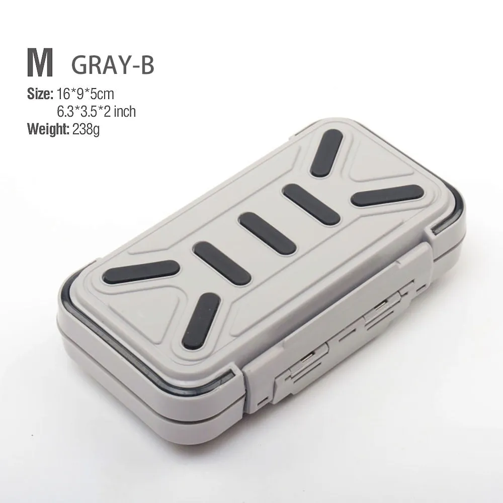 Fishing Tackle Box Double-Sided Bait Lure Box Fish Hook Hook Up Storage Box Carp Fly Fishing Accessories Fishing Box