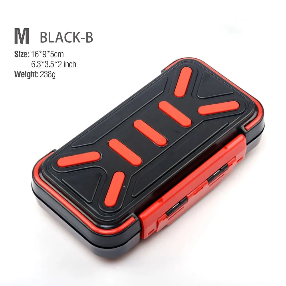 Fishing Tackle Box Double-Sided Bait Lure Box Fish Hook Hook Up Storage Box Carp Fly Fishing Accessories Fishing Box
