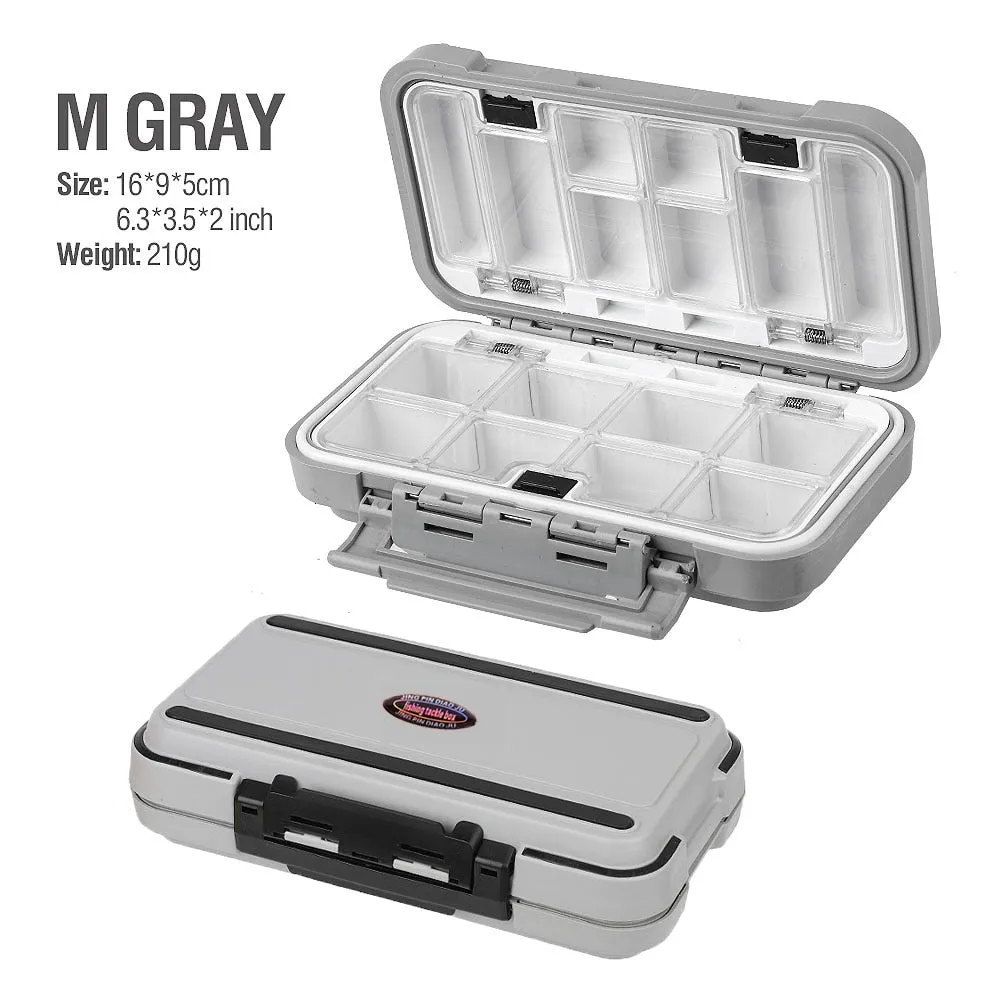 Fishing Tackle Box Double-Sided Bait Lure Box Fish Hook Hook Up Storage Box Carp Fly Fishing Accessories Fishing Box