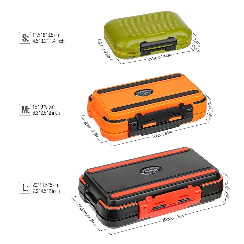 Fishing Tackle Box Double-Sided Bait Lure Box Fish Hook Hook Up Storage Box Carp Fly Fishing Accessories Fishing Box