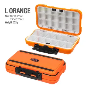 Fishing Tackle Box Double-Sided Bait Lure Box Fish Hook Hook Up Storage Box Carp Fly Fishing Accessories Fishing Box