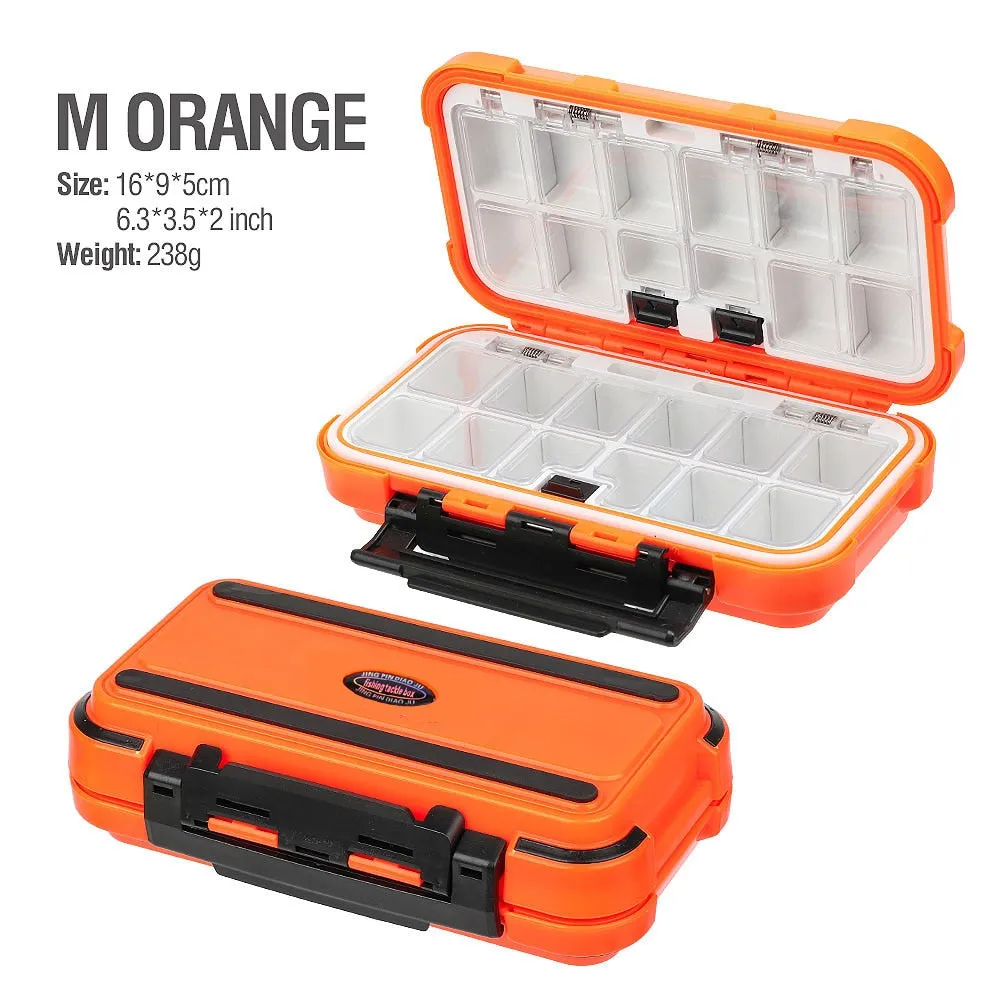 Fishing Tackle Box Double-Sided Bait Lure Box Fish Hook Hook Up Storage Box Carp Fly Fishing Accessories Fishing Box