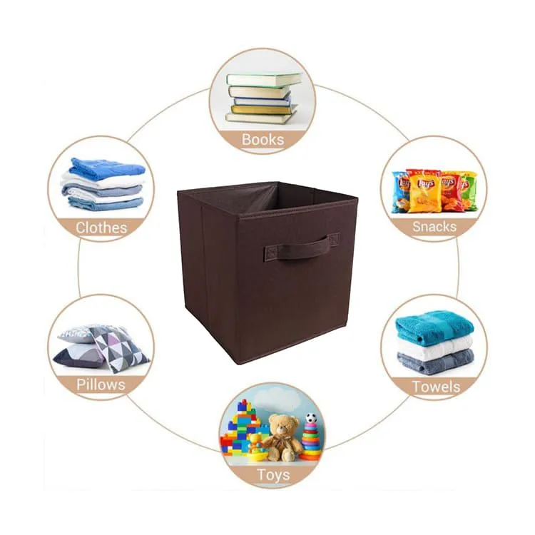 Foldable Storage Boxes | Coffee