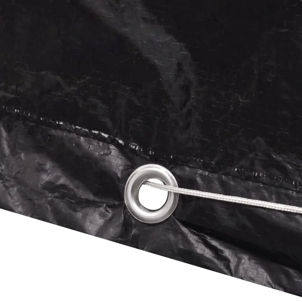 Garden Furniture Covers 2 pcs 8 Eyelets 200x160x70 cm