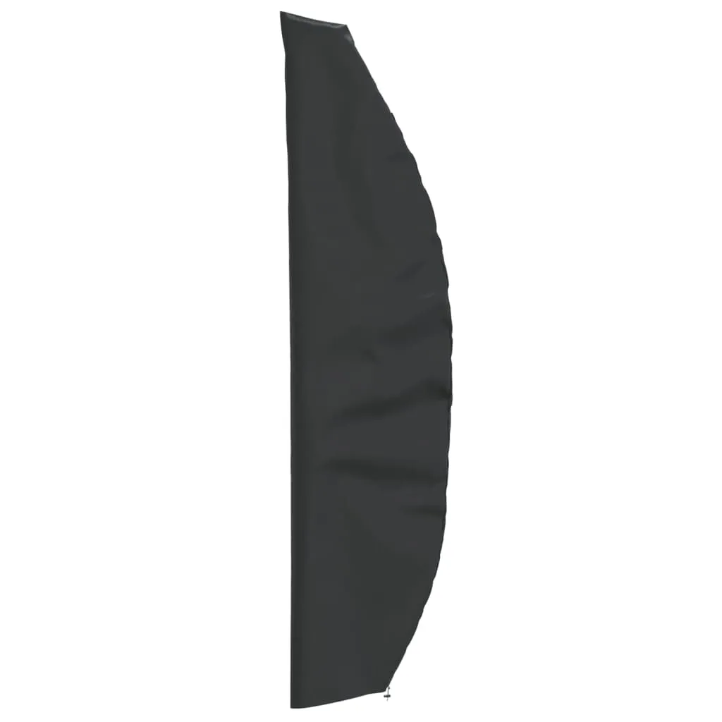 Garden Umbrella Cover Black 280x30/81/45 cm 420D Oxford