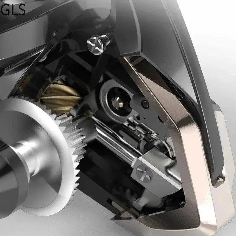 GLS FC-354: Spinning Reel 5.2:1 Gear Ratio Metal Bearings