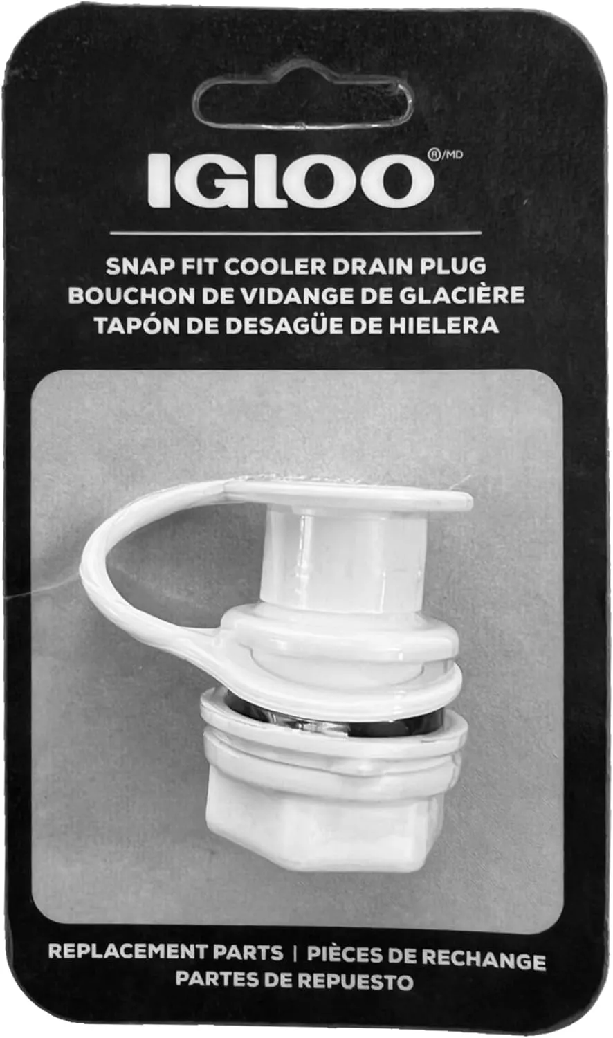 Igloo Replacment Triple Snap Drain Plug