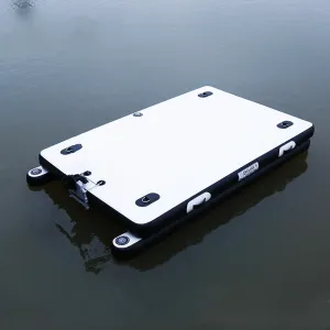 Inflatable Floating Dock Platform for Pool Beach Lake River Fun - Swim Deck Raft, Swimming Water Mat, Floating Island Fishing Platform Raft