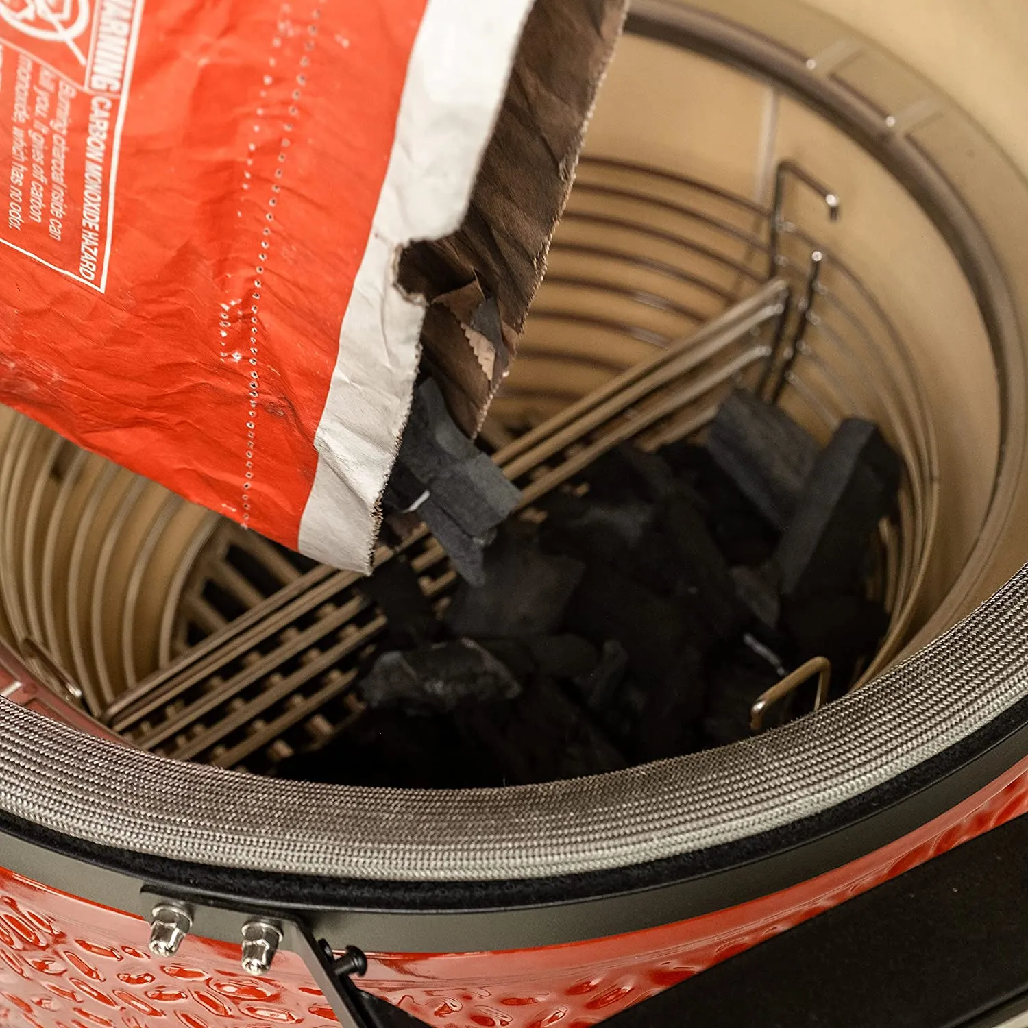 Kamado Joe Big Joe Stainless Charcoal Ash Basket (BJ-MCC24)