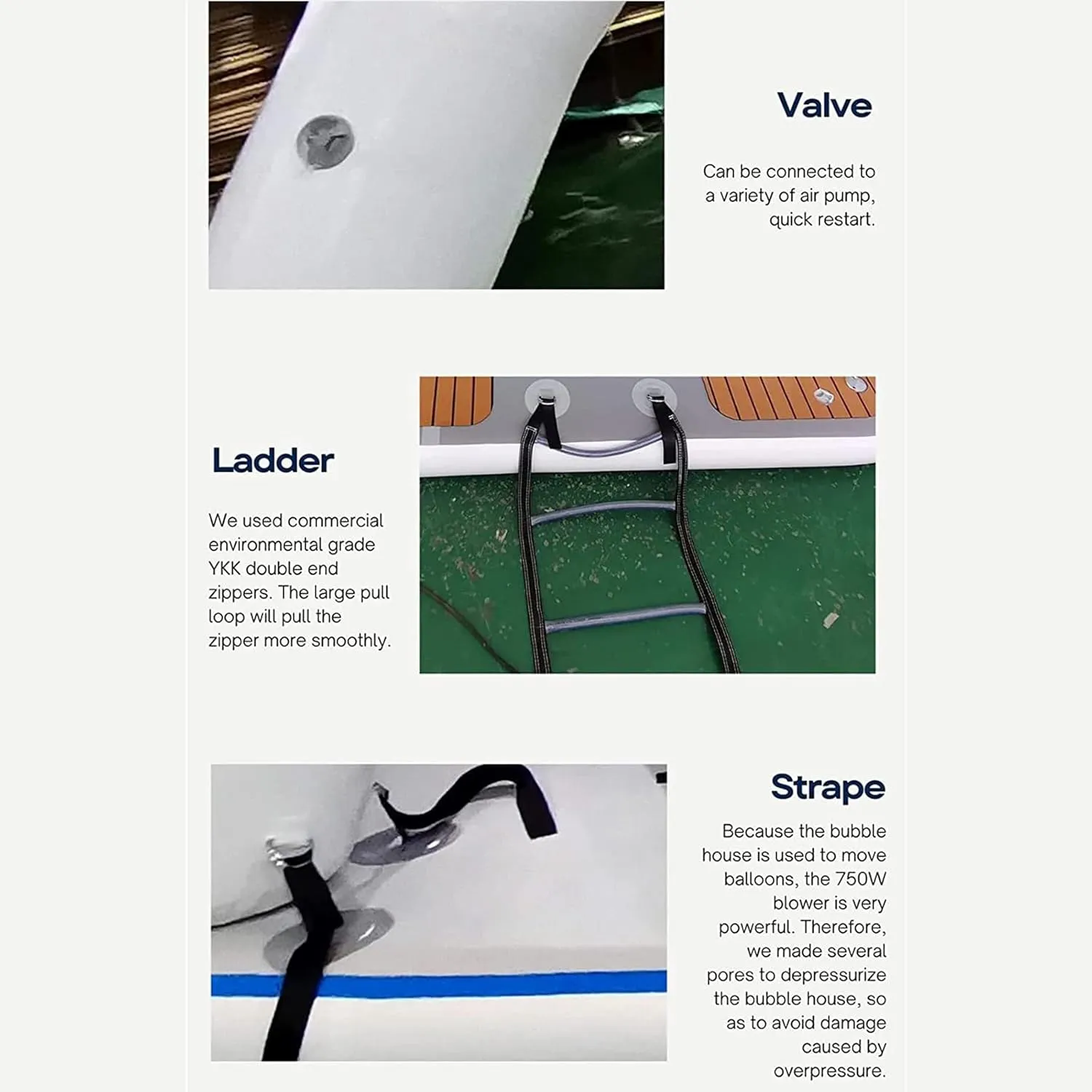 Lake Inflatable Floating Dock,Fishing Pontoon Rafting Platform,Water Inflatable Floating Dock with Non-Slip Mat,Portable Floating Island Raft (4 * 1.5m)