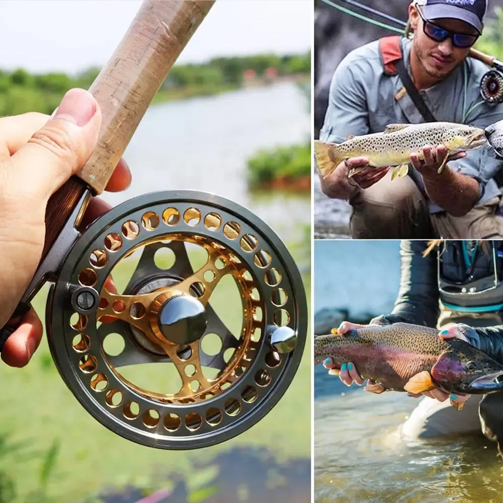 Large Arbor Adjustable Drag ECO Fly Fishing Reel