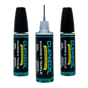 Marine & Tackle 0.5 oz. Needle Oiler - Three Pack Bundle