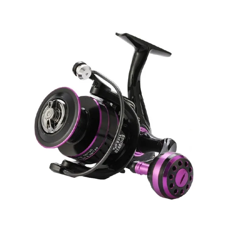 Metal Spinning Wheel Long-range Fish Wire Wheel, Style: KD PRO5000 (Metal Ball Grip)