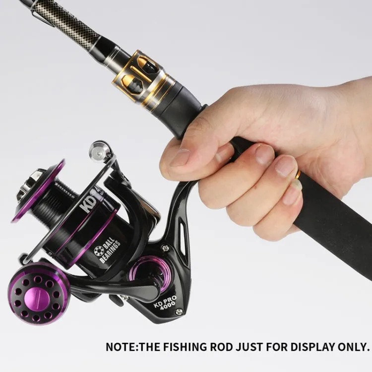 Metal Spinning Wheel Long-range Fish Wire Wheel, Style: KD PRO5000 (Metal Ball Grip)