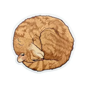 Orange Circle Kitty