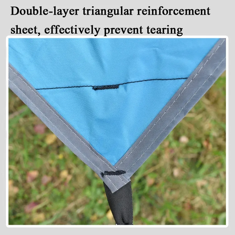 Outdoor Camping Supplies Multifunctional Camping Sunshade Waterproof And Moisture-Proof Mat Ultra-Light Sky,Size: 320 x 250cm (Army Green)