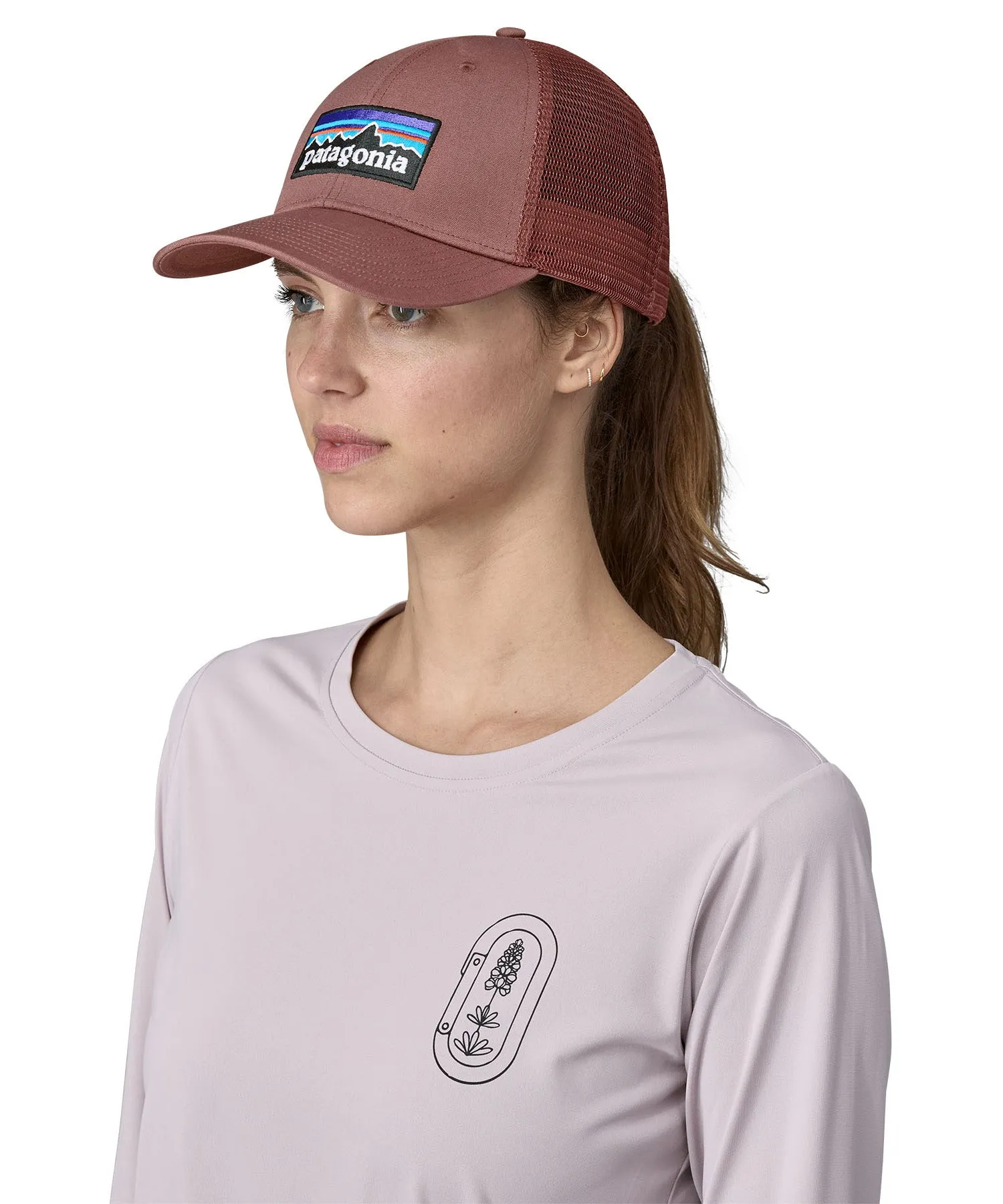 Patagonia P-6 LoPro Trucker Hat - Dulse Mauve