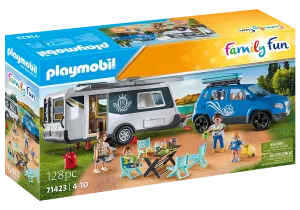 Playmobil Family Fun: Caravan with Car 71423