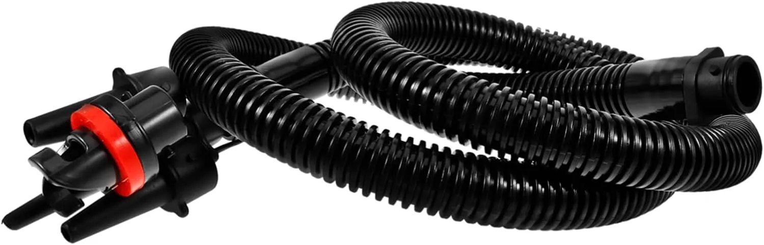 POPETPOP Kayak Pump Tubing Plastic Kayak Inflator Attachment Kayak Air Hose Black Air Compressor Tube