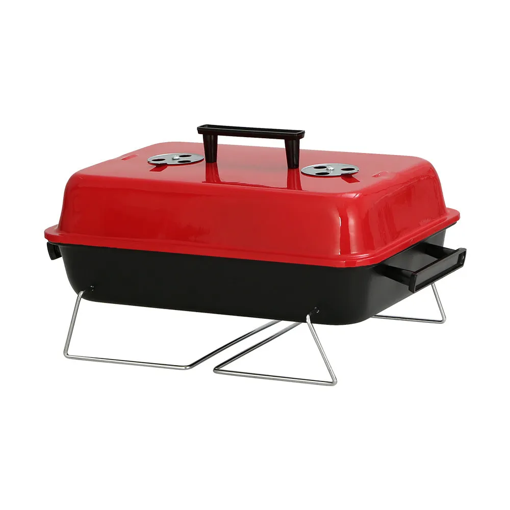 Portable Charcoal BBQ Grill, Lightweight, Steel, Grillz