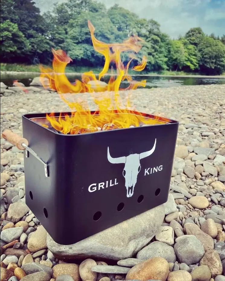 Portable Outdoor Charcoal BBQ Barbecue Grill